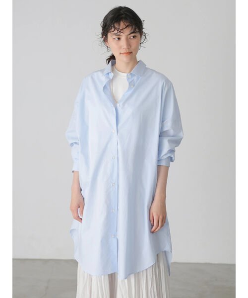 セール 47 Off オーバーサイズシャツワンピース アメリカン ホリック American Holic Magaseek