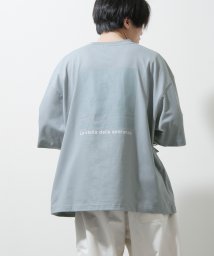 ZIP FIVE(ジップファイブ)/【fh7887】FILAユニセックスビッグシルエットTシャツ/ブルー