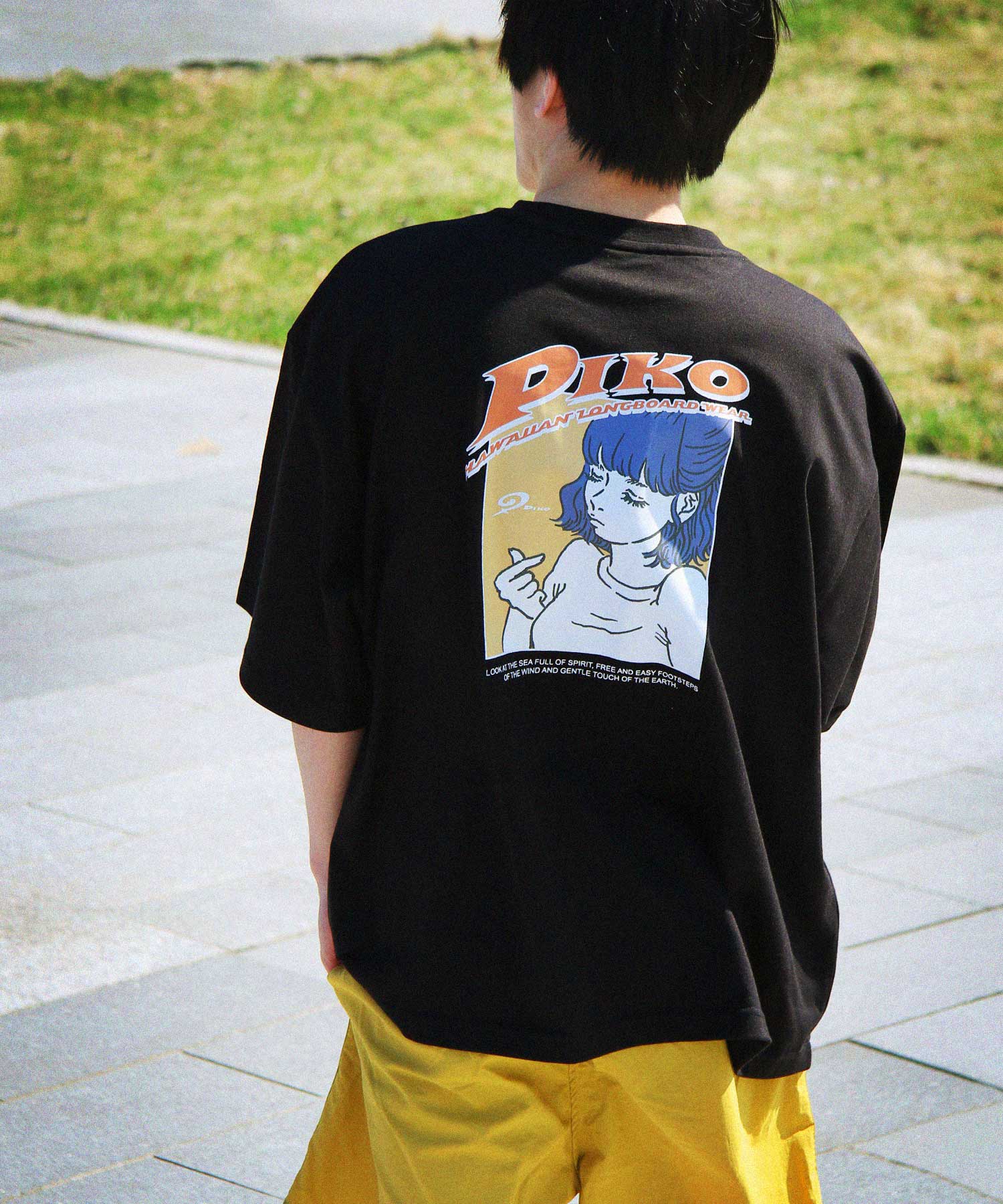 Pkm1437 Piko ビックシルエットイラストtシャツ ジップファイブ Zip Five Magaseek