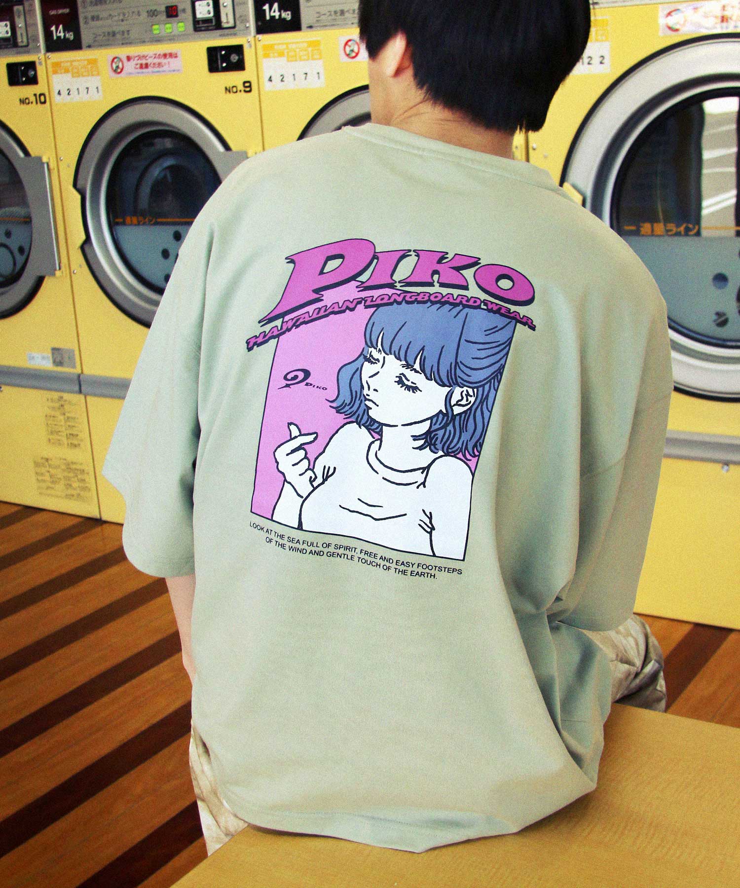 Pkm1437 Piko ビックシルエットイラストtシャツ ジップファイブ Zip Five Magaseek