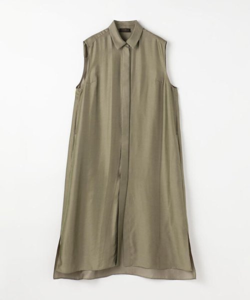 シャイニークロス ノースリーブシャツワンピース Tomorrowland Collection Tomorrowland Collection Magaseek