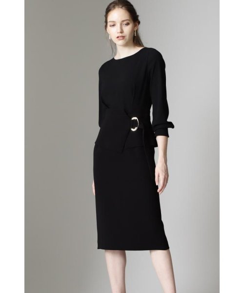 セール ペプラムベルト付きワンピース ピンキー アンド ダイアン Pinky Dianne Magaseek