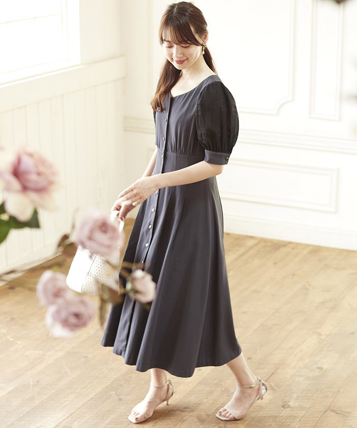 セール ハイウエストタックフレアワンピース プロポーション ボディドレッシング Proportion Body Dressing Magaseek