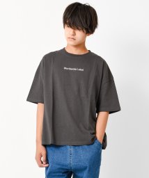 RAT EFFECT/ロゴ刺繍スーパービッグTシャツ/504130621