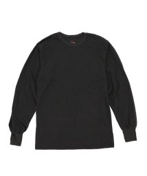 BACKYARD FAMILY(バックヤードファミリー)/ロスコ カモフラ 長袖 Tシャツ/ブラック系1