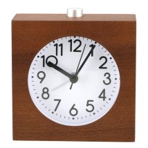 BACKYARD FAMILY(バックヤードファミリー)/木製置き時計 t0310/ブラウン系1