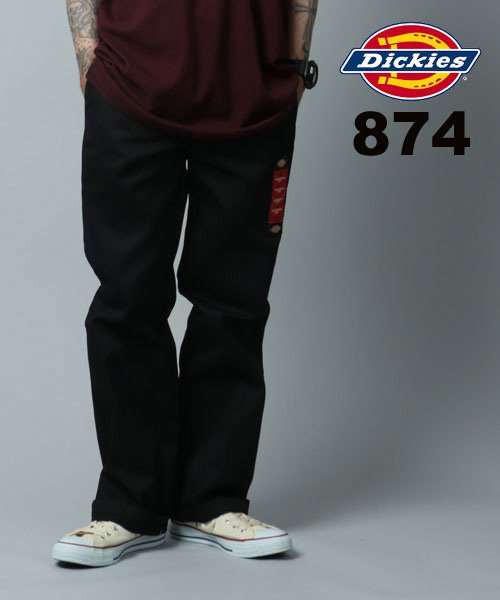 marukawa shonan(marukawa shonan)/★【Dickies/ディッキーズ】US874 チノワークパンツ /14562800 ワーク アメカジ ルード スケボーカジュアル チノパン ストリート/ブラック