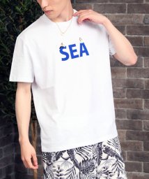 TopIsm(トップイズム)/USAコットン 綿100％ 半袖 メンズ ビッグシルエット Tシャツ/ホワイト系2