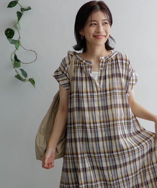 セール ランダムピッチチェック2wayワンピース アーバンリサーチドアーズ Urban Research Doors Magaseek