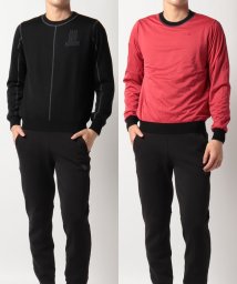 LANVIN SPORT(ランバン スポール)/【防風】【リバーシブル】クルーネックセーター【アウトレット】/ブラック系