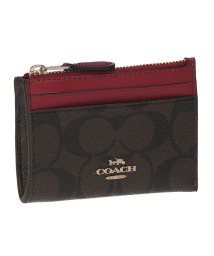 COACH(コーチ)/コーチ 88208 小銭入れ/ブラウン/レッド