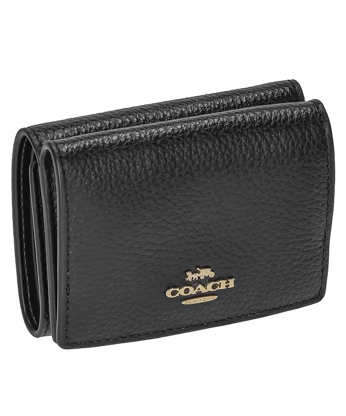 coach 三つ折り財布