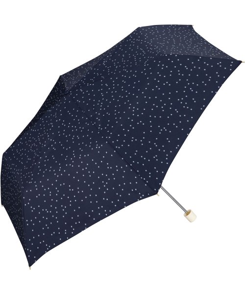 Wpc．(Wpc．)/【Wpc.公式】雨傘 プチスター ミニ  50cm 晴雨兼用 レディース 折りたたみ傘/NV
