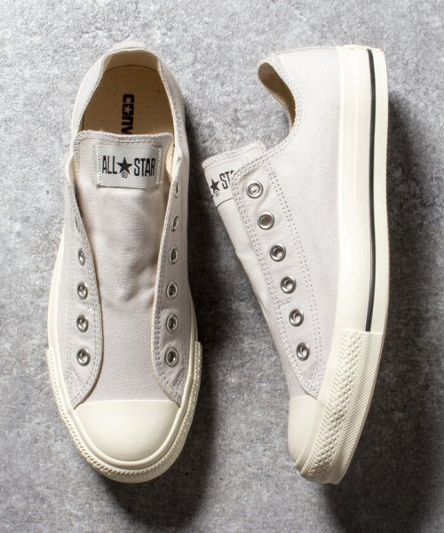 NOLLEY’S goodman(ノーリーズグッドマン)/【CONVERSE/ コンバース】ALL STAR SLIP III OX/ライトグレー