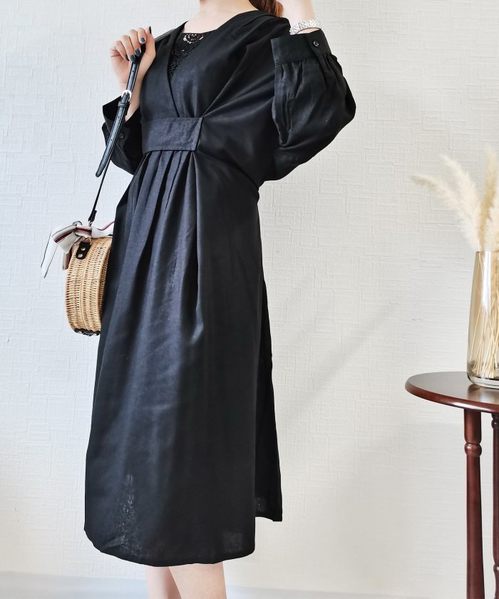 セール Aimoha アイモハ Aimoha 綿麻の涼しいワンピース Magaseek