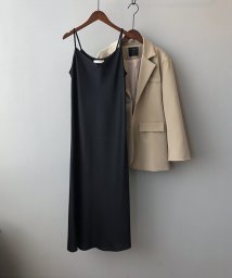 aimoha(aimoha（アイモハ）)/キャミソールワンピース 韓国ファッション ハイウエスト/ブラック