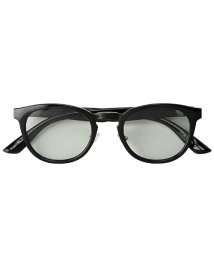 LUXSTYLE(ラグスタイル)/ボストンサングラス/サングラス メンズ ボストン グラサン UVカット 伊達眼鏡 アイウェア/ブラック系1
