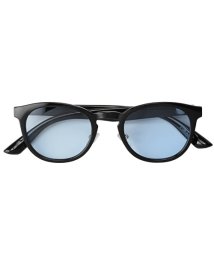 LUXSTYLE(ラグスタイル)/ボストンサングラス/サングラス メンズ ボストン グラサン UVカット 伊達眼鏡 アイウェア/ブラック系2