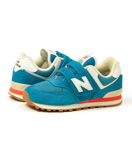 ニューバランス New Balance ニューバランス Newbalance ジュニア キッズ スニーカー 通学 プレゼント ベルクロ Nb Pv574 Magaseek