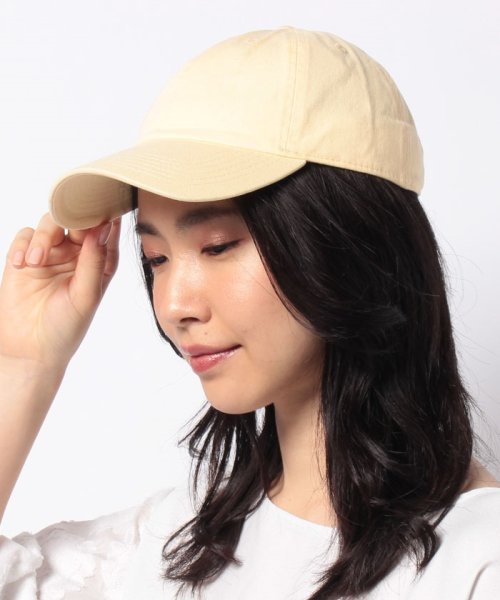 SHIPS WOMEN OUTLET(シップス　ウィメン　アウトレット)/NEWHATTAN:CTN TWILL CAP/イエロー