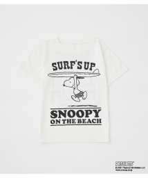 RODEO CROWNS WIDE BOWL(ロデオクラウンズワイドボウル)/キッズ PEANUTS SURF’S UP Tシャツ/O/WHT1