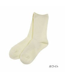 fukuske(フクスケ)/福助 公式 レディース 靴下 fukuske 総パイル 無地 クルー丈 ソックス 3363－440<br> 22－25cm プレゼント ギフト 婦人 フクスケ /ホワイト