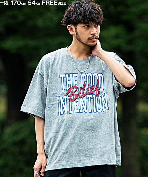 セール Cavaria カレッジロゴ入りクルーネック半袖ヘヴィーウェイトビッグtシャツ メンズ 半袖 大きいサイズ ビッグシルエット 厚手 ヘビーウェイト プリント カ キャバリア Cavaria Magaseek