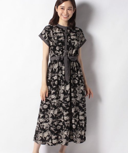 セール 花柄配色ワンピース イング Ingni Magaseek