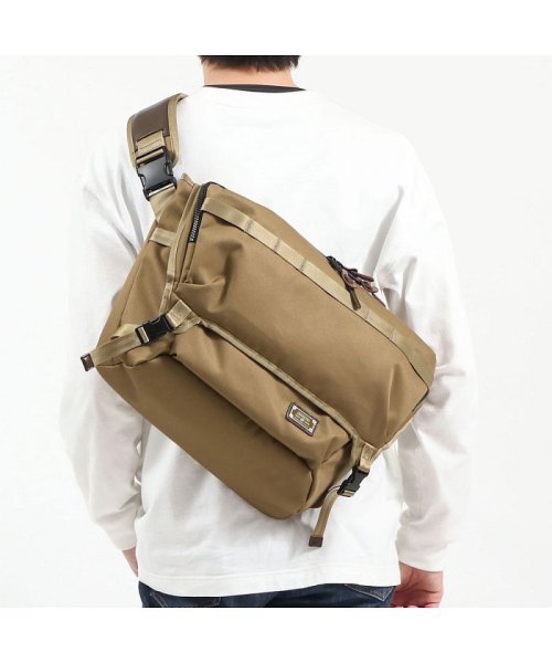 AS2OV(アッソブ)/アッソブ メッセンジャーバッグ AS2OV ショルダーバッグ CORDURA DOBBY 305D MESSENGER BAG 斜めがけ A4 061419/カーキ