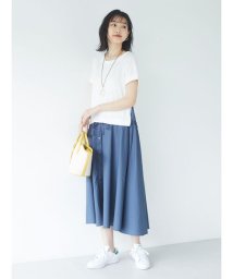 CRAFT STANDARD BOUTIQUE(クラフトスタンダードブティック)/異素材ドッキングワンピース/ネイビー