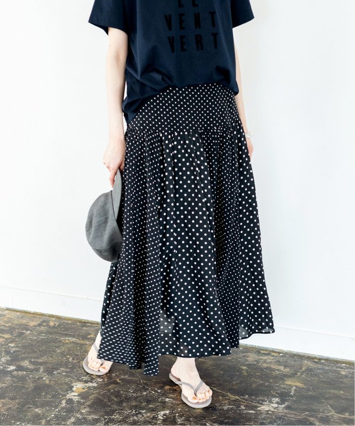 Ne Quittez Pas ヌキテパ 別注ドットスカート イエナ Iena Magaseek