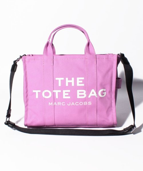  Marc Jacobs(マークジェイコブス)/THE SMALL TOTE BAG ザ スモール トート バッグ 手提げバッグ M0016161/ピンク系