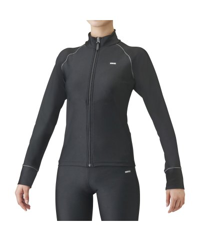 大きめカラースナップ付きラッシュガード （パッド付）