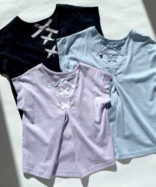 100 130 バックレースアップカットソー アー ヴェ ヴェキッズ A V V Kid S Magaseek