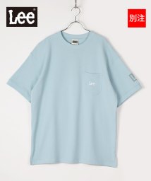 Lee(Lee)/【別注】【LEE】 リー ポケット付き 半袖 スウェット ビッグシルエット 22SS/ブルー