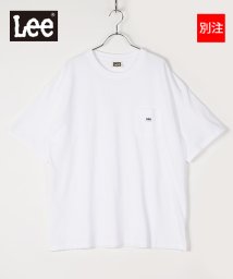 Lee(Lee)/【別注】【LEE】 リー ミニワッペン 半袖 Tシャツ ビッグシルエット 22SS/ホワイト