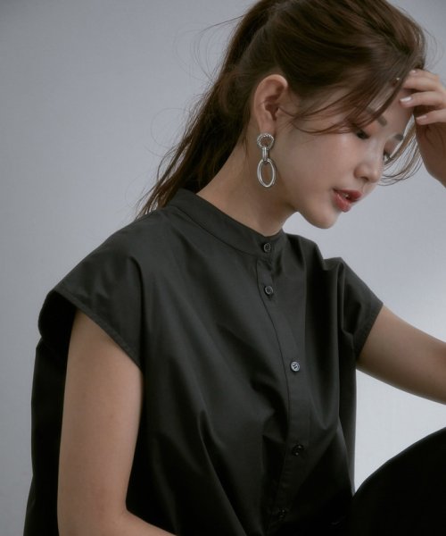 Web限定 バンドカラーシャツワンピース ビザビ Vis A Vis Magaseek