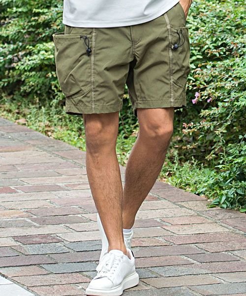 Cavaria カーゴショーツ ハーフパンツ メンズ ショートパンツ ショーツ カーゴパンツ 膝上 ミリタリー B キャバリア Cavaria Magaseek