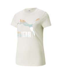 PUMA(PUMA)/CLASSICS LOGO Tシャツ ウィメンズ/IVORYGLOW-GLOAMING