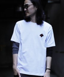 RATTLE TRAP(ラトルトラップ)/刺繍Tシャツ/ホワイト