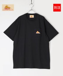 Amerikaya(Amerikaya)/【アメリカ屋】【別注】【KELTY】 ケルティー ワンポイント ポケット付き 半袖 Tシャツ/ブラック