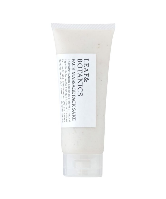 Leaf Botanics リーフアンドボタニクス フェイスマッサージパック 純米酒 リーフアンドボタニクス Leaf Botanics Magaseek Leaf Botanics リーフアンドボタニクス フェイスマッサージパック 純米酒 リーフアンドボタニクス Leaf Botanics Magaseek