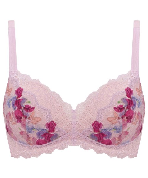 セール 恋するブラ533 ノンワイヤーブラジャー ピンク M L トリンプ Triumph Magaseek