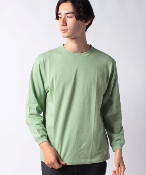 B.C STOCK　OUTLET(ベーセーストックアウトレット)/newhattan*bc 18/－oe ls t/グリーン