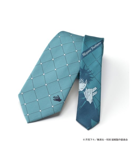 ar/mg(エーアールエムジー)/【77】【呪術廻戦】【JNC－001】Design Necktie/ブルー