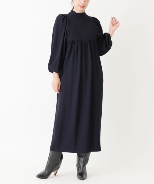 追加 アセテートバックサテンジョーゼットワンピース ヴェルメイユ パー イエナ Vermeil Par Iena Magaseek