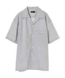 CRAFT STANDARD BOUTIQUE(クラフトスタンダードブティック)/ブロード半袖オープンカラーシャツ/ネイビー