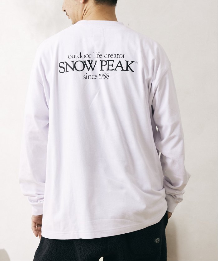 ③【新品未開封】SNOW PEAK／Classic ロゴプリント Tシャツ Ｌ