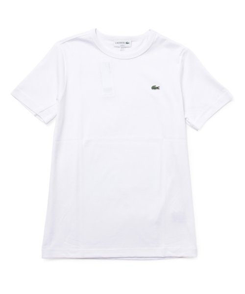 サロン　アダム　エ　ロペ(サロン　アダム　エ　ロペ)/【LACOSTE】クルーネックTシャツ/ホワイト（10）