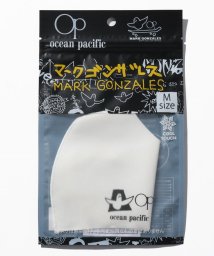 Ocean Pacific Kids(オーシャンパシフィック　キッズ)/Ocean Pacific × MARK GONZALES コラボマスク （1枚組） 洗って使える /オフホワイト